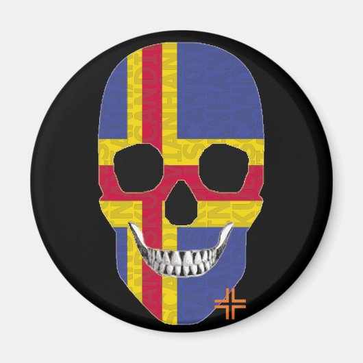 HANDSKULL Alunder Magnet B2 (Vorne)