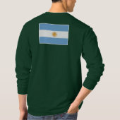 HANDSKULL Argentinien - Basic Long Sleeve T-Shirt (Rückseite)
