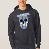 HANDSKULL Argentiniens Hooded Sweatshirt B2 (Vorderseite)