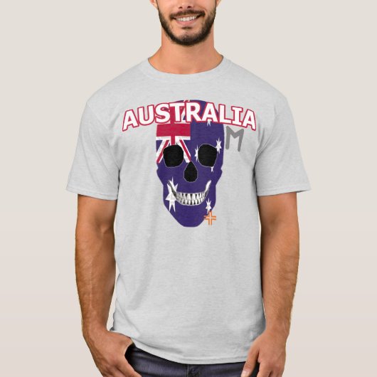 HANDSKULL Australien T - Shirt Basic B2 (Vorderseite)