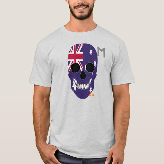 HANDSKULL Australien T - Shirt Basic B2 (Vorderseite)