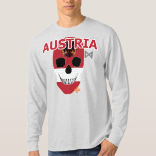 HANDSKULL Austria Long Sleeve T - Shirt B2