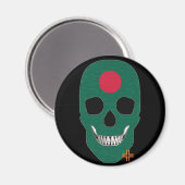 HANDSKULL Bangladesch Rundmagnet B2 Magnet (Vorderseite/Rückseite)