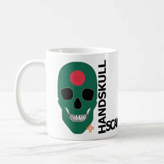HANDSKULL Bangladesh Classic Tasse O4 (Links)