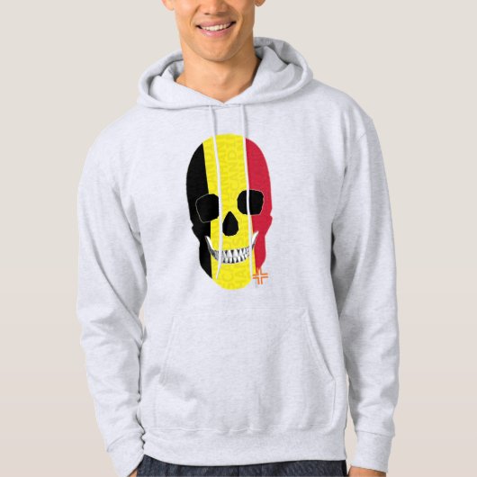 HANDSKULL Belgien Hooded Sweatshirt B2 (Vorderseite)
