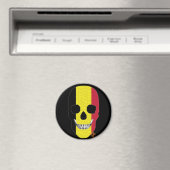 HANDSKULL Belgien Rundmagnet B2 Magnet (In Situ (Geschirrspüler))