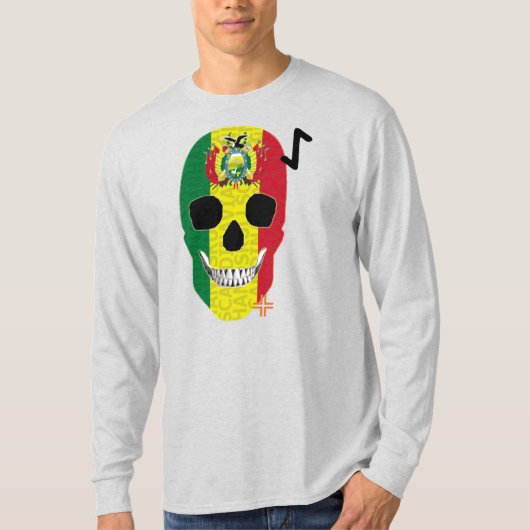 HANDSKULL Bolivien Long Sleeve T - Shirt B2 (Vorderseite)