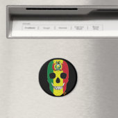 HANDSKULL Bolivien Rundmagnet B2 Magnet (In Situ (Geschirrspüler))