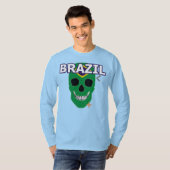 HANDSKULL Brasilien Long Sleeve T - Shirt B2 (Vorne ganz)