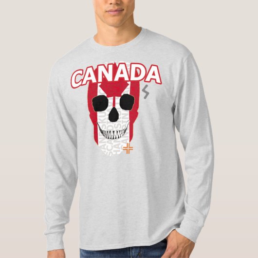 HANDSKULL Canada Long Sleeve T - Shirt B2 (Vorderseite)
