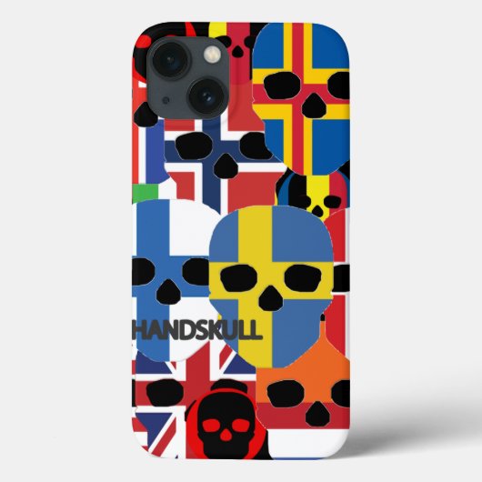 HANDSKULL Cerebro iPad selten gibt Case Mate (Rückseite)