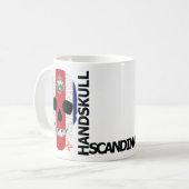 HANDSKULL Costa Rica Classic Tasse O4 (Vorderseite Links)
