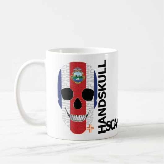 HANDSKULL Costa Rica Classic Tasse O4 (Links)