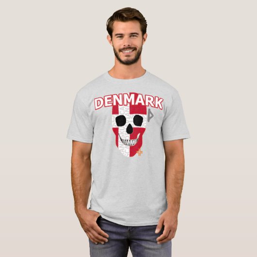 HANDSKULL Dänemark T - Shirt B2 (Vorne ganz)