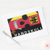 HANDSKULL Deutschland - Aufkleber (Umschlag)