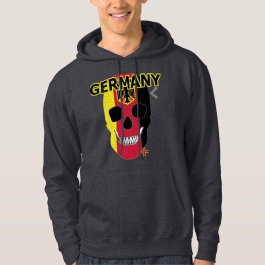 HANDSKULL Deutschland Hooded Sweatshirt B2 (Vorderseite)