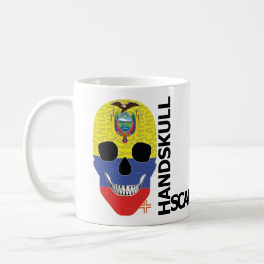 HANDSKULL Ecuador Classic Tasse O4 (Links)