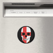 HANDSKULL England Rundmagnet B2 Magnet (In Situ (Geschirrspüler))