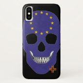 HANDSKULL Europe case iPhone X B2 (Rückseite)
