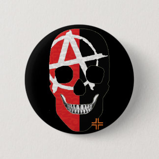 HANDSKULL FAI Abzeichen schwarz B2 Button