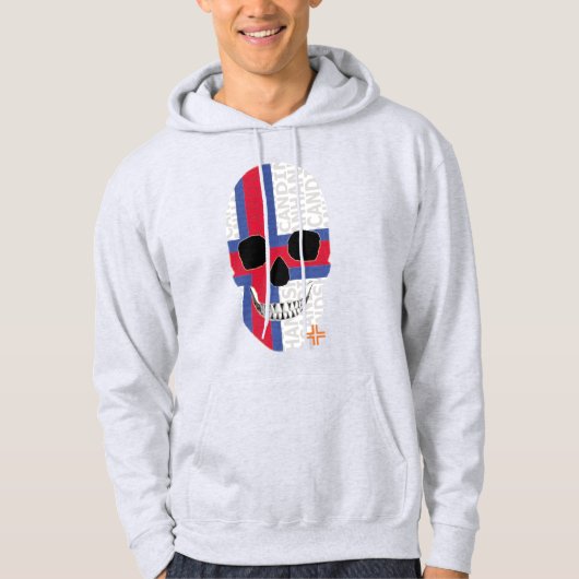 HANDSKULL Färöer Hooded Sweatshirt B2 (Vorderseite)