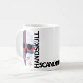 HANDSKULL Färöer Klassische Tasse O4 (Vorderseite Links)