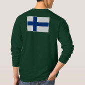 HANDSKULL Finnland - Langschlauch T-Shirt (Rückseite)