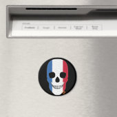 HANDSKULL Frankreich Rundmagnet B2 Magnet (In Situ (Geschirrspüler))