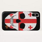 HANDSKULL Georgia Fall iPhone X B2 Case-Mate iPhone Hülle (Rückseite (Horizontal))