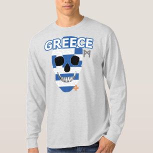 HANDSKULL Griechenland Long Sleeve T - Shirt B2