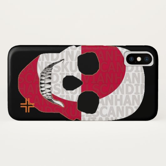 HANDSKULL Grönland Fall iPhone X B2 Case-Mate iPhone Hülle (Rückseite (Horizontal))