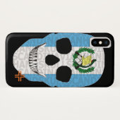 HANDSKULL Guatemala Fall iPhone X B2 Case-Mate iPhone Hülle (Rückseite (Horizontal))