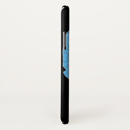 HANDSKULL Guatemala Fall iPhone X B2 Case-Mate iPhone Hülle (Hinten/Rechts)