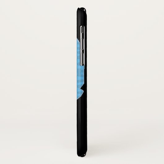 HANDSKULL Guatemala Fall iPhone X B2 Case-Mate iPhone Hülle (Hinten/Links)