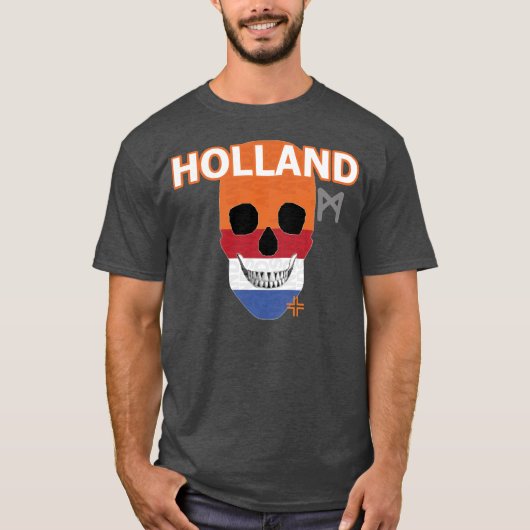 HANDSKULL Holland T - Shirt Basic B2 (Vorderseite)