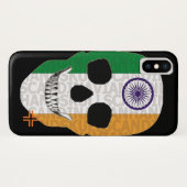 HANDSKULL India case iPhone X B2 (Rückseite (Horizontal))