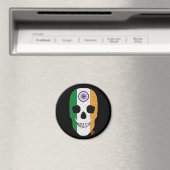 HANDSKULL Indien Rundmagnet B2 Magnet (In Situ (Geschirrspüler))