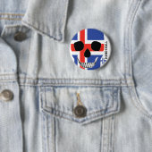 HANDSKULL Island - Knopf Button (Beispiel)