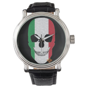 HANDSKULL Italien Uhrenleder B2 Armbanduhr