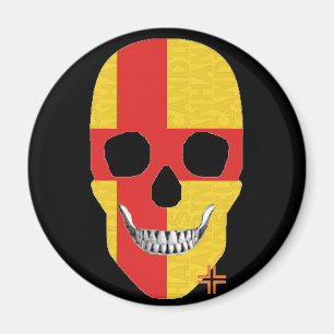 HANDSKULL Kalmar Rundmagnet B2 Magnet