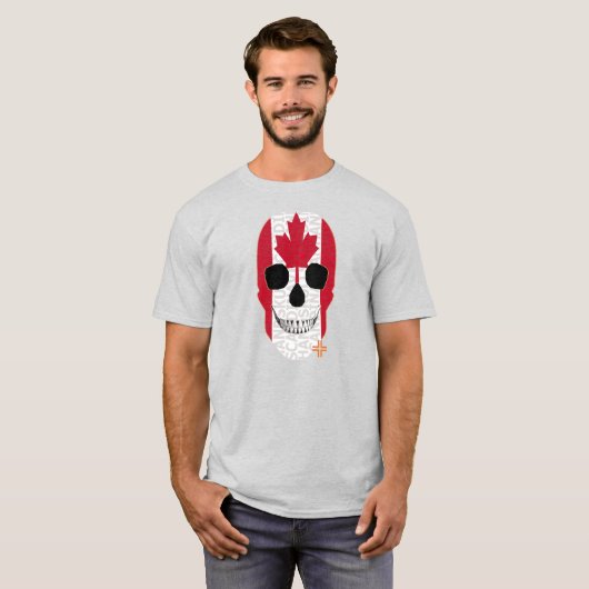 HANDSKULL Kanada T - Shirt Basic B2 (Vorne ganz)