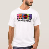 HANDSKULL Kolors - Zerstörter T - Shirt (Vorderseite)