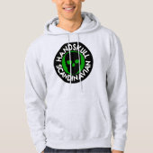 HANDSKULL LIV Forest Green Hooded Sweatshirt blau (Vorderseite)