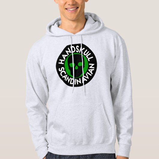 HANDSKULL LIV Forest Green Hooded Sweatshirt blau (Vorderseite)