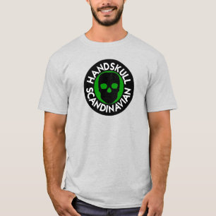 HANDSKULL LIV Forest Green T - Shirt Basic P4