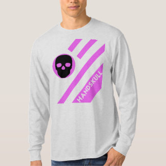 HANDSKULL LIV Hot Pink Bars T - Shirt Langschlauch