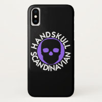 HANDSKULL LIV Violet Gehäuse iPhone X P3