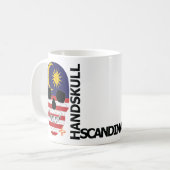 HANDSKULL Malaysia Classic Tasse O4 (Vorderseite Links)