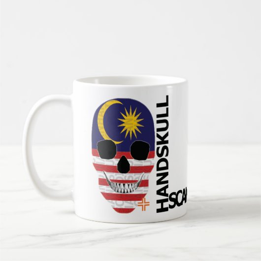 HANDSKULL Malaysia Classic Tasse O4 (Links)