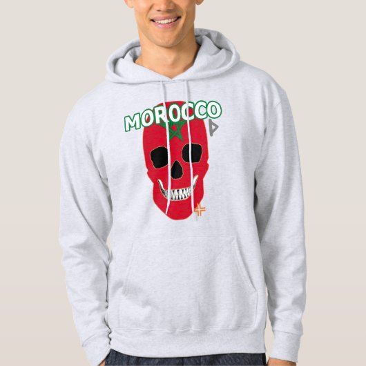 HANDSKULL Marokko Hooded Sweatshirt B2 (Vorderseite)